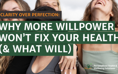Why More Willpower Won’t Fix Your Health (and What Will)