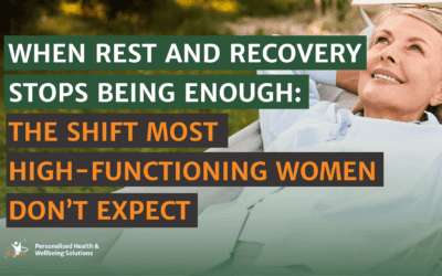 When Rest and Recovery Stops Being Enough: The Shift Most High-Functioning Women Don’t Expect