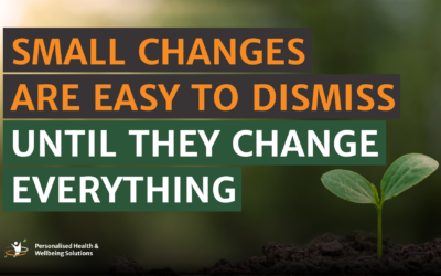 Small Changes Are Easy to Dismiss. Until They Change Everything